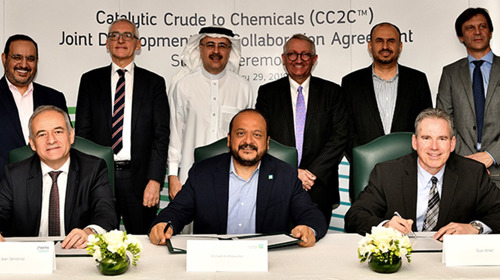 Saudi Aramco, TechnipFMC and Axens advance Catalytic Crude to Chemicals technology