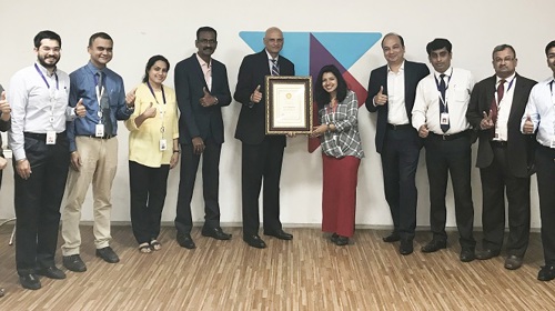 TechnipFMC in India received a Golden Peacock award for CSR
