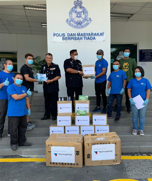 Malaysia donation to PDRM