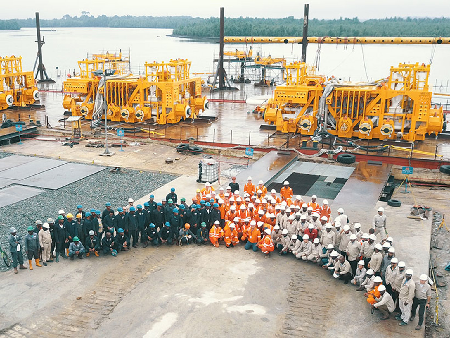 load out manifolds