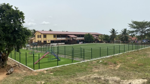 Providing safe play therapy for pupils at a Ghanaian special school